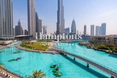 3 Bedroom Apartment for Sale in Downtown Dubai, Dubai - Exclusive | Full Fountain and Burj View | Spacious