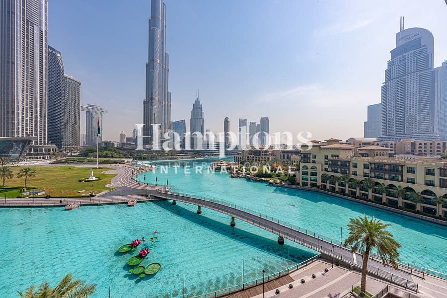 Full Fountain-Burj View | Huge Layout | Unfurnished