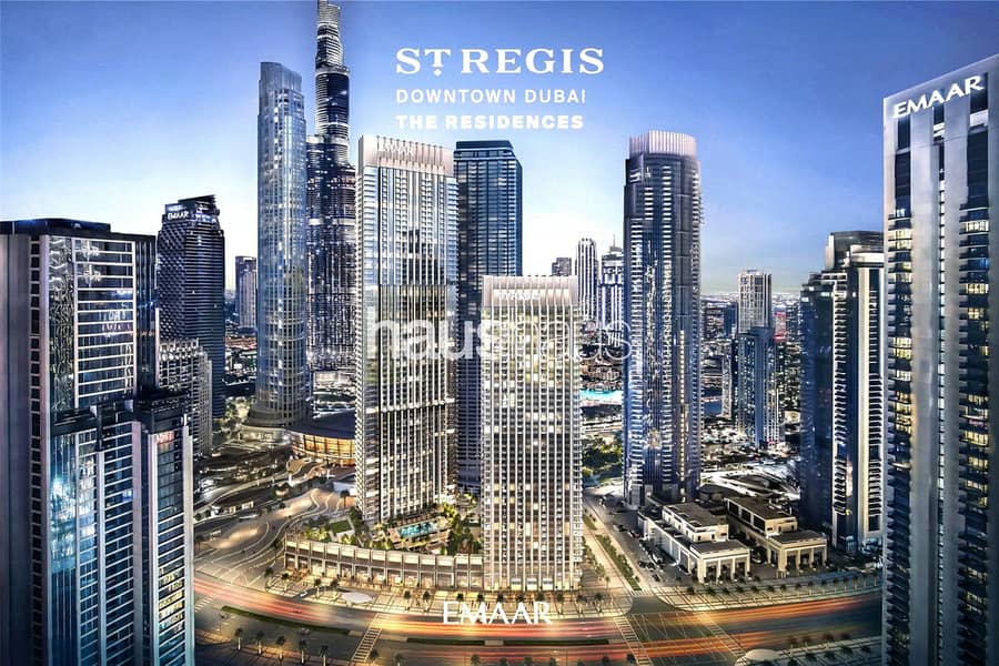 Квартира в Дубай Даунтаун,Резиденции Сент-Регис, 2 cпальни, 4550000 AED - 11783249 Квартира в Дубай Даунтаун,Резиденции Сент-Регис, 2 cпальни, 4550000 AED - 11783249