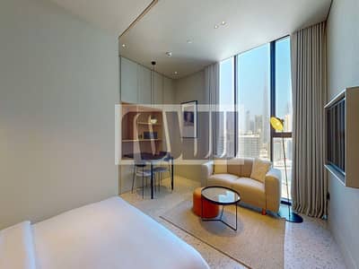 Studio for Rent in Business Bay, Dubai - UPSIDE-Living-The-Social-Burj-Khalifa-Views-09122023_161213. jpg