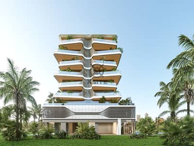 Shop for Sale in Dubai Islands, Dubai - The side of the building. jpg