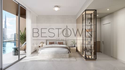 商业湾， 迪拜 1 卧室公寓待售 - One River Point - Typical bedroom. jpg