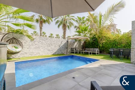 3 Bedroom Villa for Sale in DAMAC Hills, Dubai - UPGRADED + TURNKEY | PRIVATE POOL | 3B + M