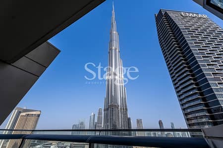 3 Bedroom Apartment for Rent in Downtown Dubai, Dubai - Full Burj Khalifa View | High Floor | Large 3BR