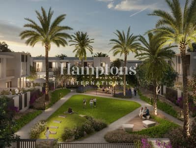 4 Bedroom Villa for Sale in The Valley by Emaar, Dubai - Extreme Corner | Single Row | Pocket Park
