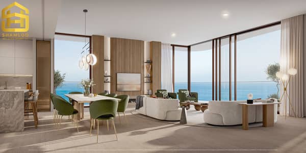 3 Bedroom Flat for Sale in Dubai Maritime City, Dubai - 3Br - Living and Dining. jpg