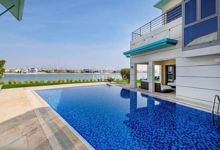 6 Bedroom Villa for Rent in Palm Jumeirah, Dubai - stylesh | Luxurious | Fully Furnished