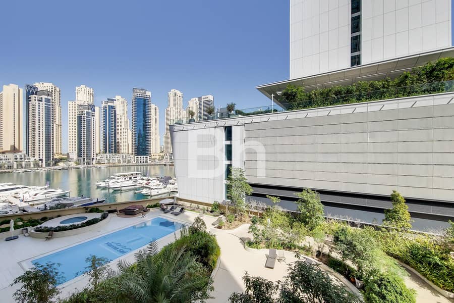 Vacant | Partial Marina View | Balcony |Maids Room Vacant | Partial Marina View | Balcony |Maids Room