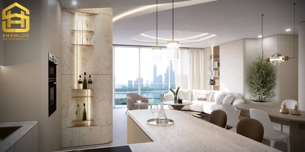 فلیٹ 1 غرفة نوم للبيع في جزر دبي، دبي - Natuzzi Harmony Homes by PHD - Interior - 5. png