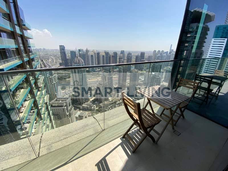 14 Balkon des Apartments zum Kauf in der Dubai Marina (Benutzerdefiniert). JPG