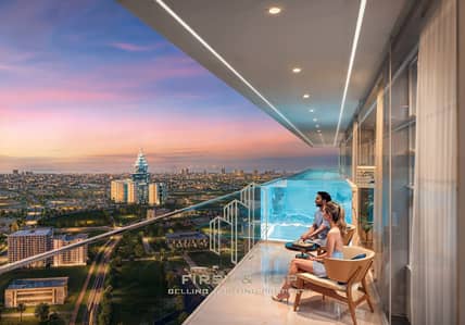 فلیٹ 1 غرفة نوم للبيع في واحة دبي للسيليكون (DSO)، دبي - Private_pool_in_apartment. jpg