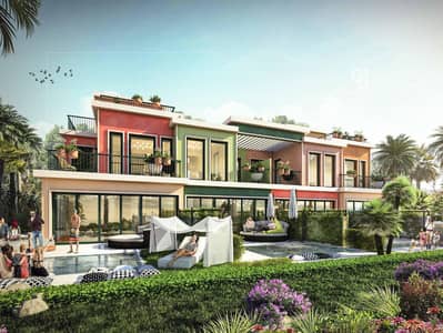 4 Bedroom Townhouse for Sale in DAMAC Lagoons, Dubai - Single Row | Near Lagoons  | Mortgageable