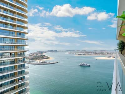 2 Bedroom Apartment for Sale in Dubai Harbour, Dubai - Mid Floor | Brand New | Full Palm View