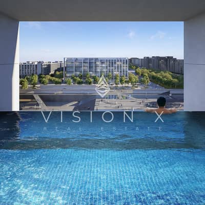 阿尔加达， 夏尔迦 1 卧室单位待售 - 230809_Pool-view_04. jpg