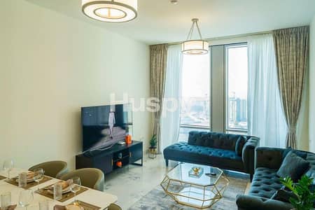 2 Bedroom Flat for Rent in Business Bay, Dubai - Fully Furnished | Sea View | Mid Floor