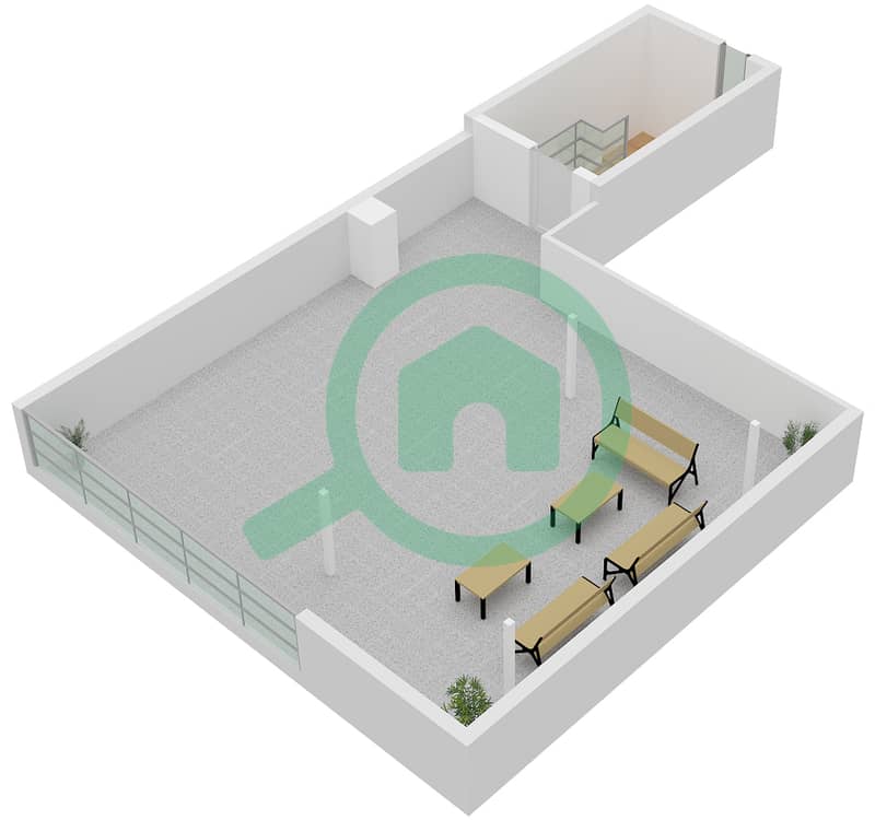 South Bay 4 - Таунхаус 5 Cпальни планировка Тип/мера MANSION(MI)/UNIT EDGE(MI) Type Mansion (Mi) Unit Edge (Mi) Roof Floor interactive3D