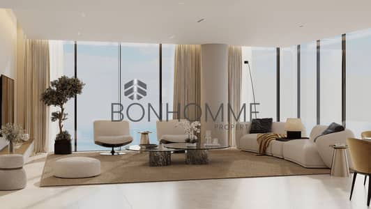 1 Спальня Апартамент Продажа в Дейра Айленд, Дубай - Living + Kitchen (4). png