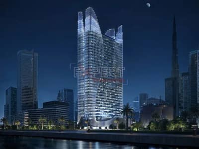 Studio for Sale in Business Bay, Dubai - Skyline Views | Curved Glass Facade | Business Bay