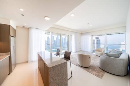 Premium Palm and Marina Sea View | High Floor