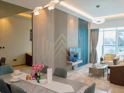2 Bedroom Flat for Rent in Jumeirah Village Triangle (JVT), Dubai - Luxury 2BR+Study |Fully Furnished|Multiple cheques