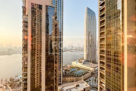 3 Bedroom Apartment for Rent in Dubai Creek Harbour, Dubai - Panoramic Sea View | Unfurnished | 3Br Plus Maids