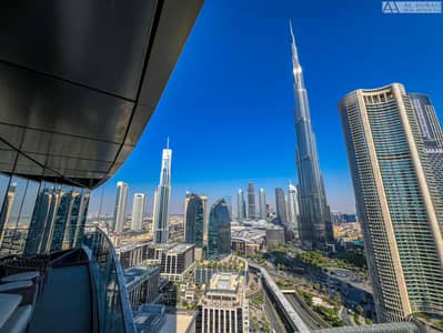2 Bedroom Apartment for Sale in Downtown Dubai, Dubai - Full Burj Khalifa View | Vacant | Mid High Floor