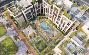 شقة في فيل 11،مدينة مصدر 2 غرف 1418000 درهم - 11796693