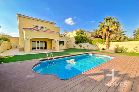 4 Bedroom Villa for Rent in Jumeirah Park, Dubai - Private Pool | D3 | April | 4 Bed Large