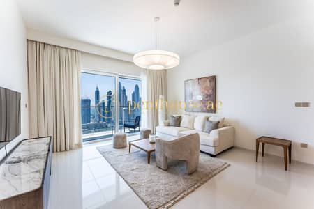 2 Bedroom Apartment for Rent in Dubai Harbour, Dubai - Elegant Design | Prime Address | Full Sea View