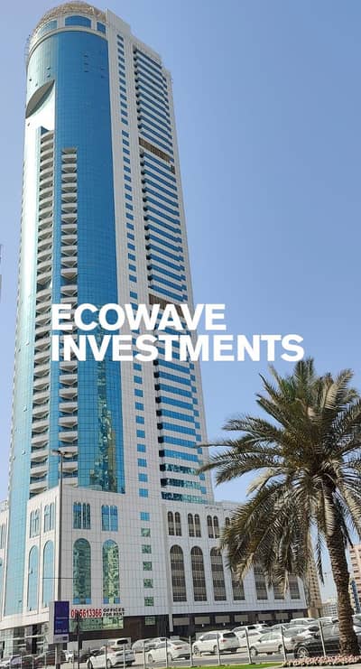 2 Bedroom Flat for Rent in Al Khan, Sharjah - front . JPG
