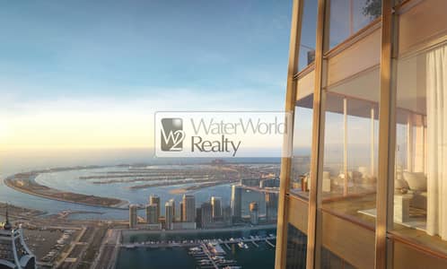 4 Bedroom Apartment for Sale in Dubai Marina, Dubai - Balcony_Palm_View. jpg