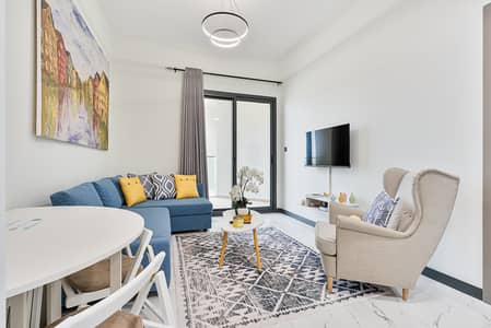 1 Спальня Апартаменты в аренду в Дубайлэнд, Дубай - Living Room (2). jpeg