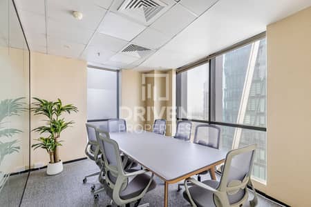 Office for Rent in Business Bay, Dubai - Fitted Office in Elevated Floor | Vacant