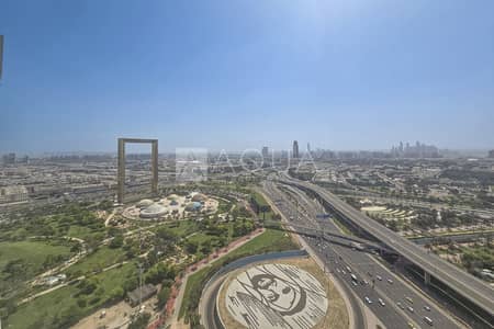 2 Bedroom Apartment for Rent in Bur Dubai, Dubai - HIGH FLOOR | UNFURNISHED  | ZABEEL PARK VIEW