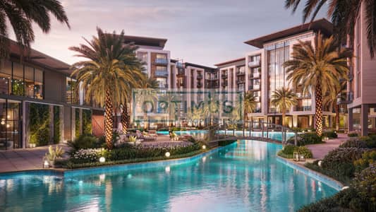 2 Cпальни Апартаменты Продажа в Фалькон Сити, Дубай - Belgravia Gardens  - lazy river. jpg