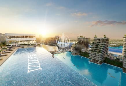 Studio for Sale in Dubai South, Dubai - Azizi Venice_A 003_Infinity Pool View_01. jpg