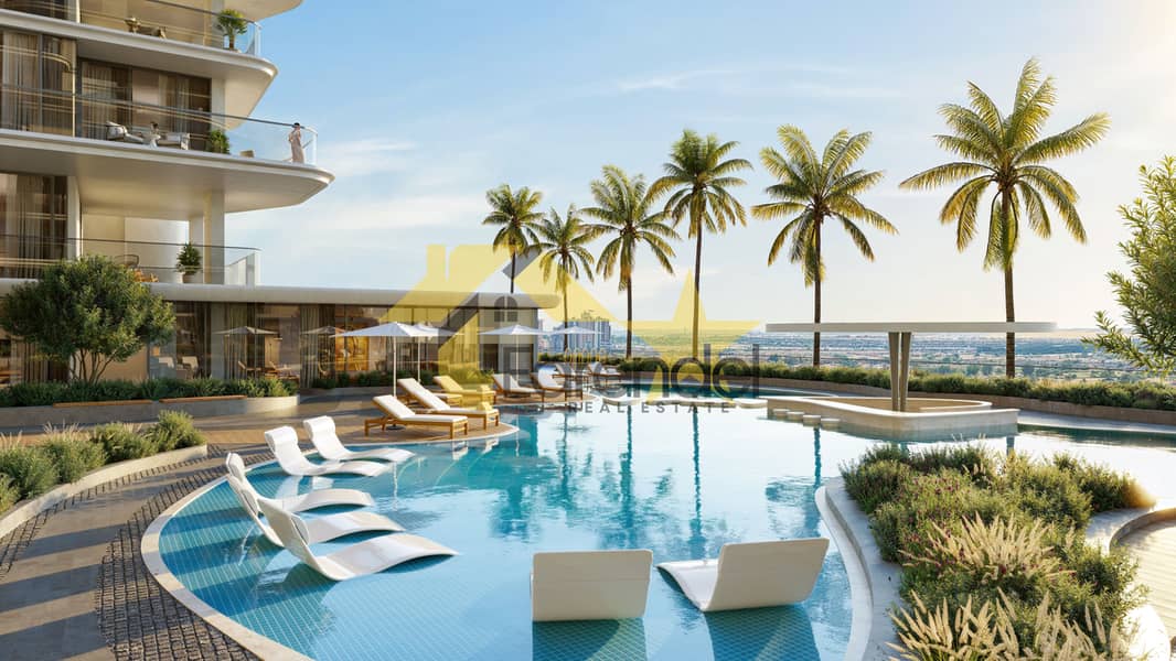 16 Pool and sunbed area. jpg