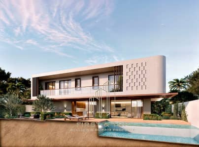 فیلا 6 غرف نوم للبيع في الطي غرب، الشارقة - villa pool master. PNG