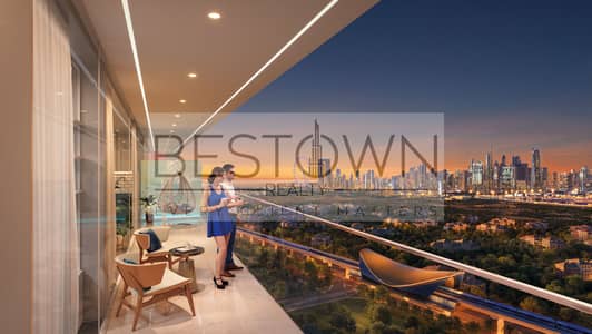 2 Bedroom Flat for Sale in Al Furjan, Dubai - Sparklz_BalconyView1. jpg