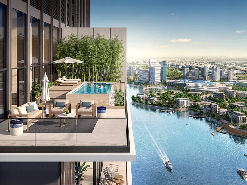 Квартира в Дубай Крик Харбор,Эон,Эон Тауэр 2, 2 cпальни, 3040000 AED - 11808228 Квартира в Дубай Крик Харбор,Эон,Эон Тауэр 2, 2 cпальни, 3040000 AED - 11808228