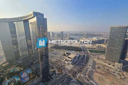 2 Bedroom Apartment for Rent in Al Reem Island, Abu Dhabi - High Floor 2-Bedroom | Canal View | Ready to Move