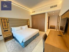 Ready to Move | Cozy Luxurious Fully Furnished 1BHK Apartment | Cleaning Included | AC & Wifi Free | Prime Metro Access