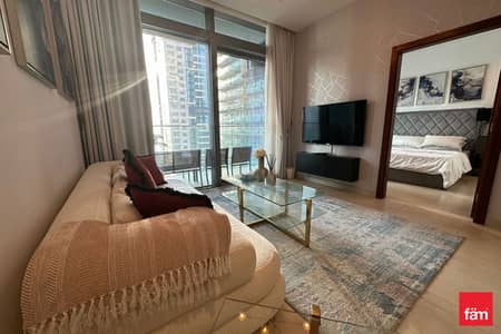 1 Bedroom Flat for Rent in Dubai Marina, Dubai - Marina and Sea Views | High Floor | Vacant
