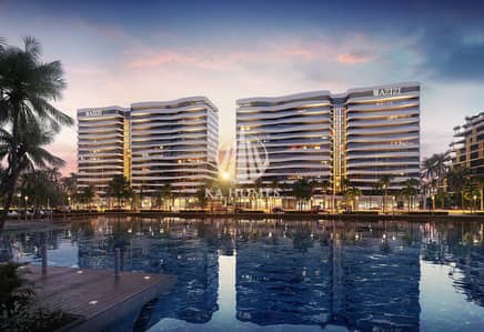 1 Bedroom Flat for Sale in Dubai South, Dubai - Dubai South_Azizi Venice_A 003_Front Water Side Evening_03. jpg