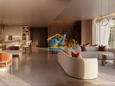 雅斯岛， 阿布扎比 2 卧室公寓待售 - INT07_TH2BR_Kitchen_Living_B5. jpg