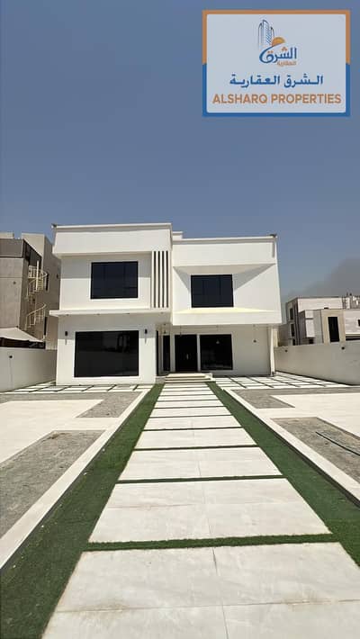 New villa for annual rent, first tenant - Al Zahia, Ajman | 4 bedrooms + maid | Only AED 120,000
