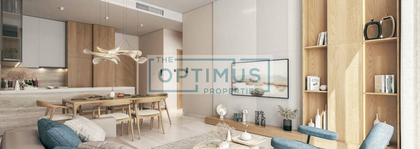 2 Bedroom Apartment for Sale in Majan, Dubai - Living Room - 01. jpg