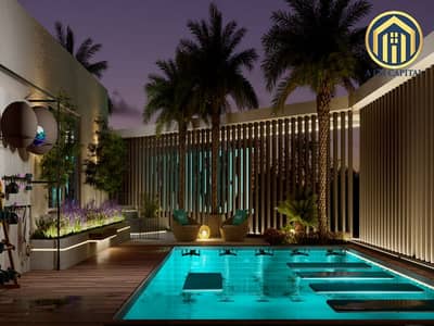 فلیٹ 1 غرفة نوم للبيع في مجمع دبي لاند ريزيدنس، دبي - EXC POOL NIGHT. png
