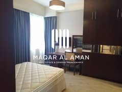 شقة غرفة نوم واحدة مفروشة بالكامل للإيجار في مدينة أبوظبي | شامل جميع الفواتير | موقع مركزي مميز