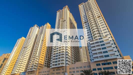 拉希迪亚， 阿治曼 1 卧室单位待租 - ajman one tower. jpg